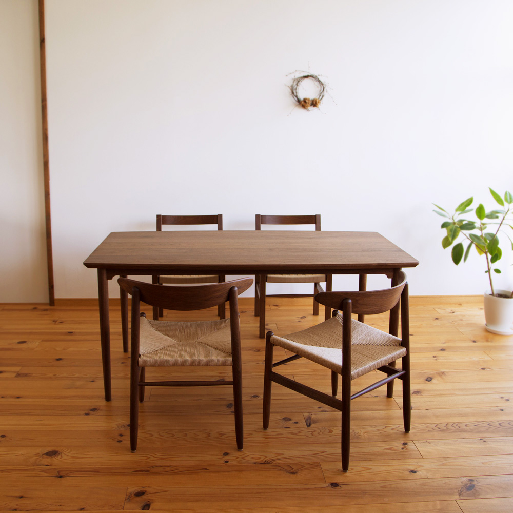 ブラックウォールナット　テーブル 160cm×85cm