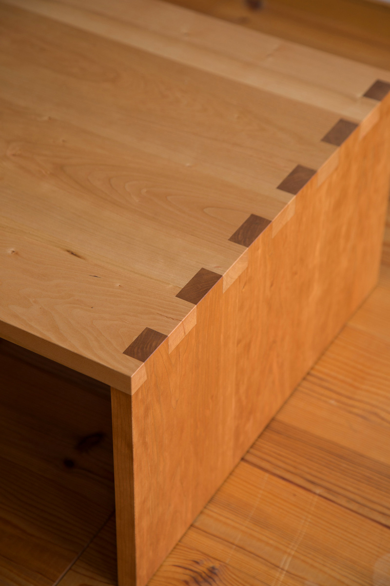 手作り家具　日本製　組み接ぎのセンターテーブル